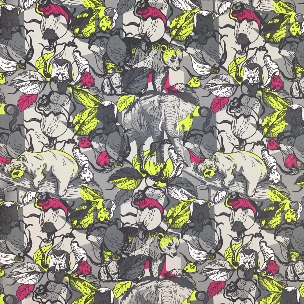 William Murray Mens Large Performance Golf Polo Shirt Animal Jungle Print - Picture 6 of 12